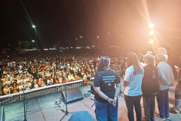 Comenzó el acto por los 50 años del Golpe en Córdoba.