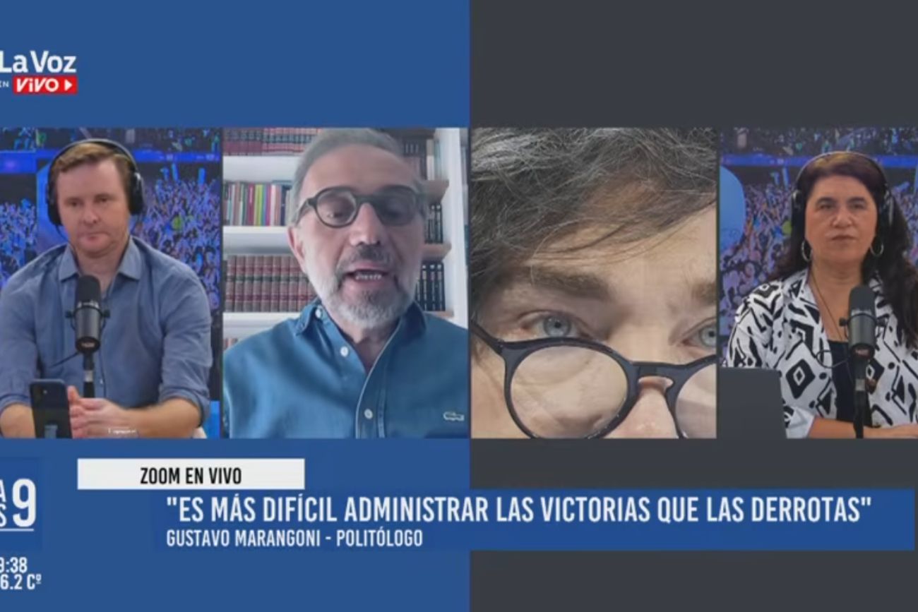 El politólogo Gustavo Marangoni.