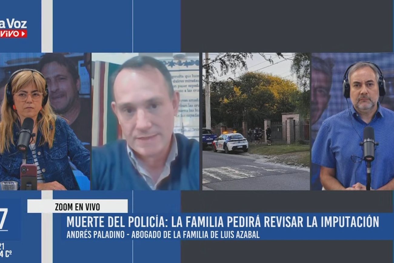 El abogado de la familia Azábal, en diálogo con La Voz En Vivo. 