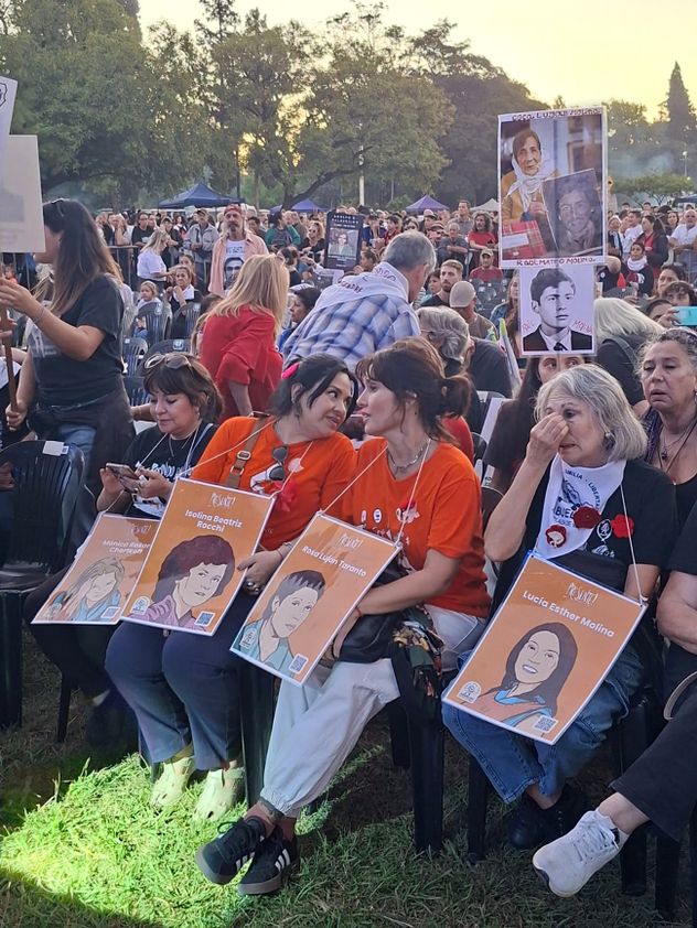 La marcha por los 50 años del Golpe en Córdoba llegó a Tribunales federales.