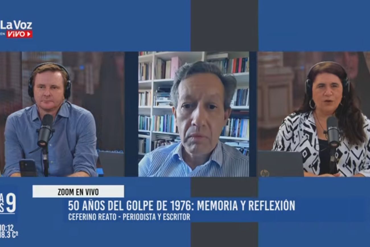 Ceferino Reato, periodista y escritor.