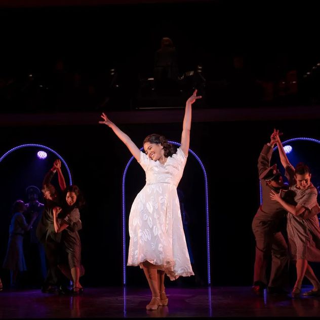 Maia Reficco en el musical "Evita" (Foto: Joan Marcus) 
