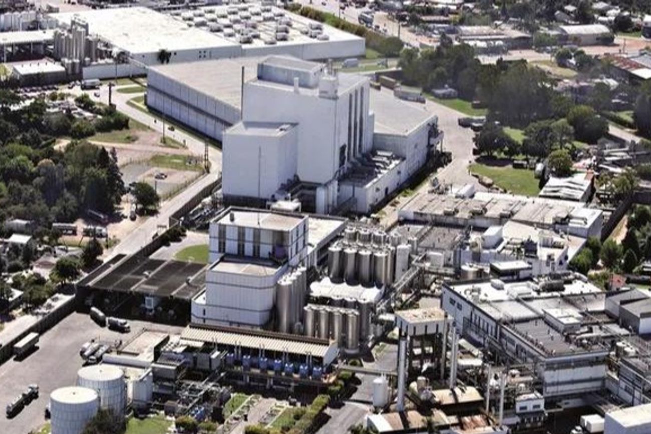 La planta principal de La Serenísima, empresa ahora adquirida por Arcor y Danone. 
