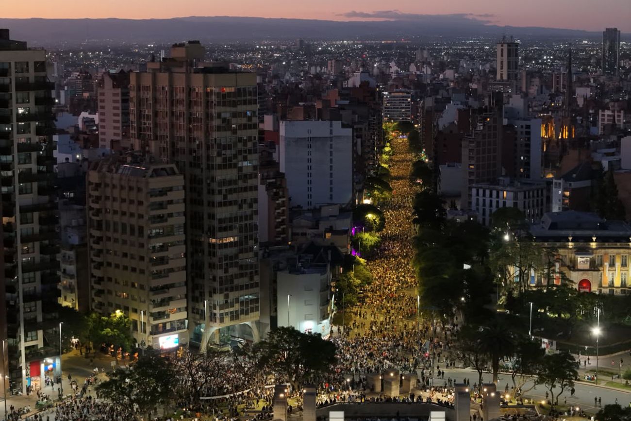 Marcha por los 50 años del Golpe en Córdoba.