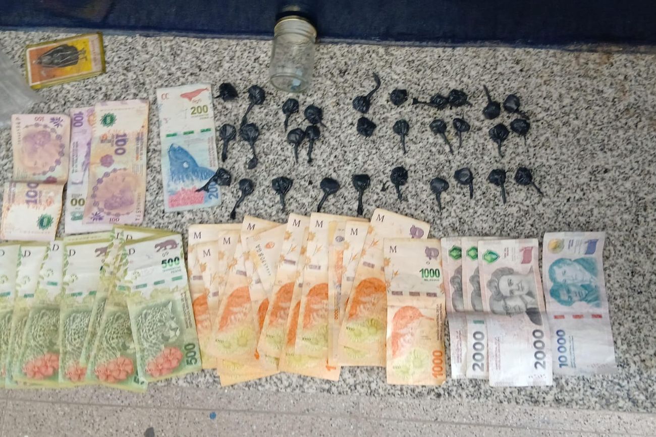 Secuestro de drogas. (Policía)