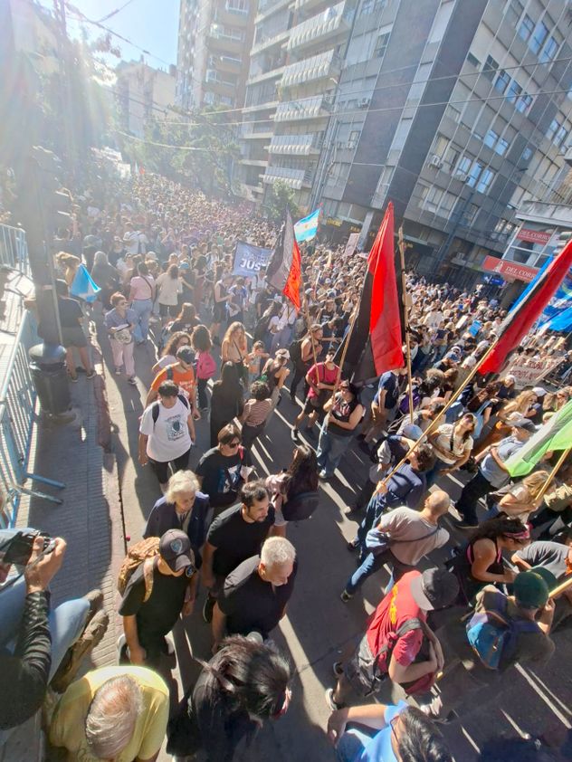 Marcha por los 50 años del Golpe en Córdoba.