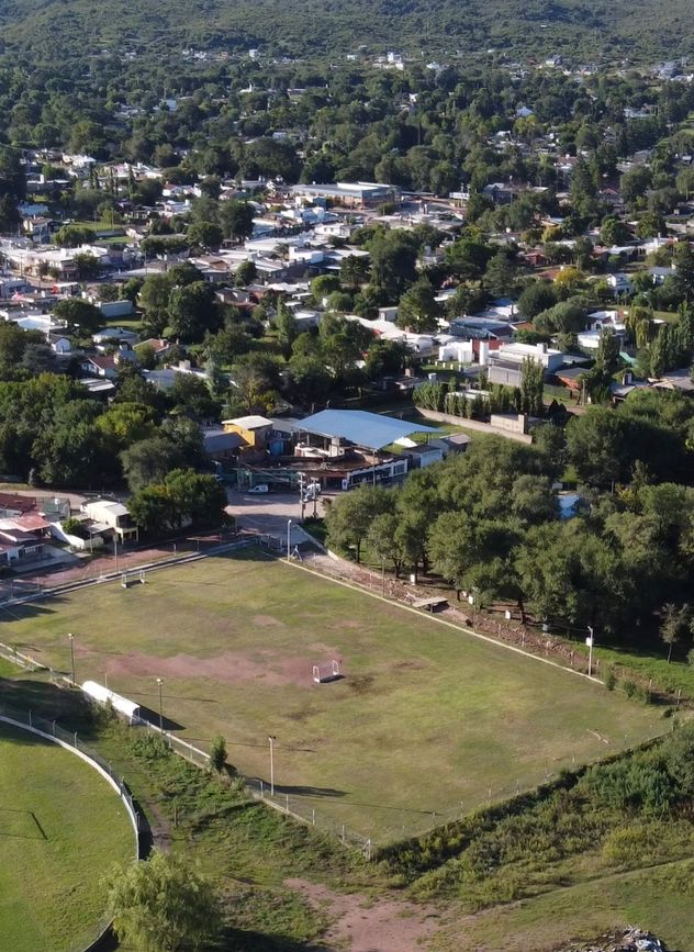 La cancha de Villa del Dioque que pronto será de cespéd sintético.