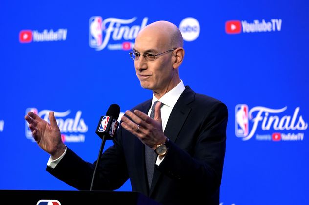 Adam Silver, el comisionado de la NBA.