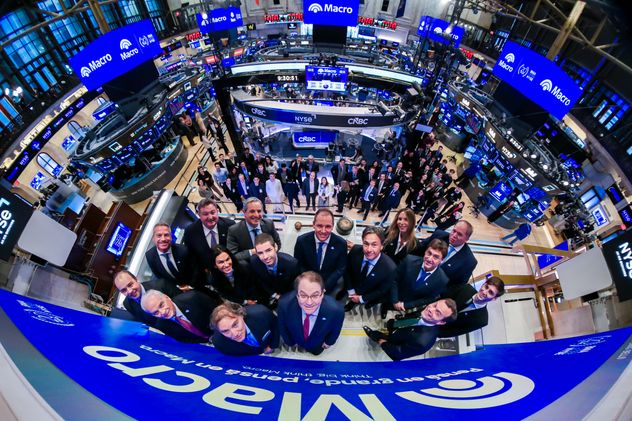 Banco Macro celebra 20 años en la Bolsa de Nueva York