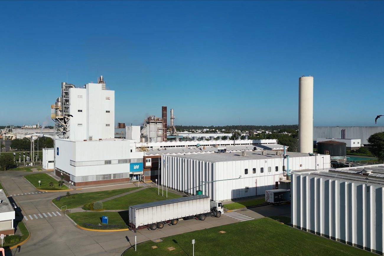 DIMENSIÓN. La planta de IFF en Arroyito fue ampliada, hasta llegar a una capacidad de producción de 4.500 toneladas.