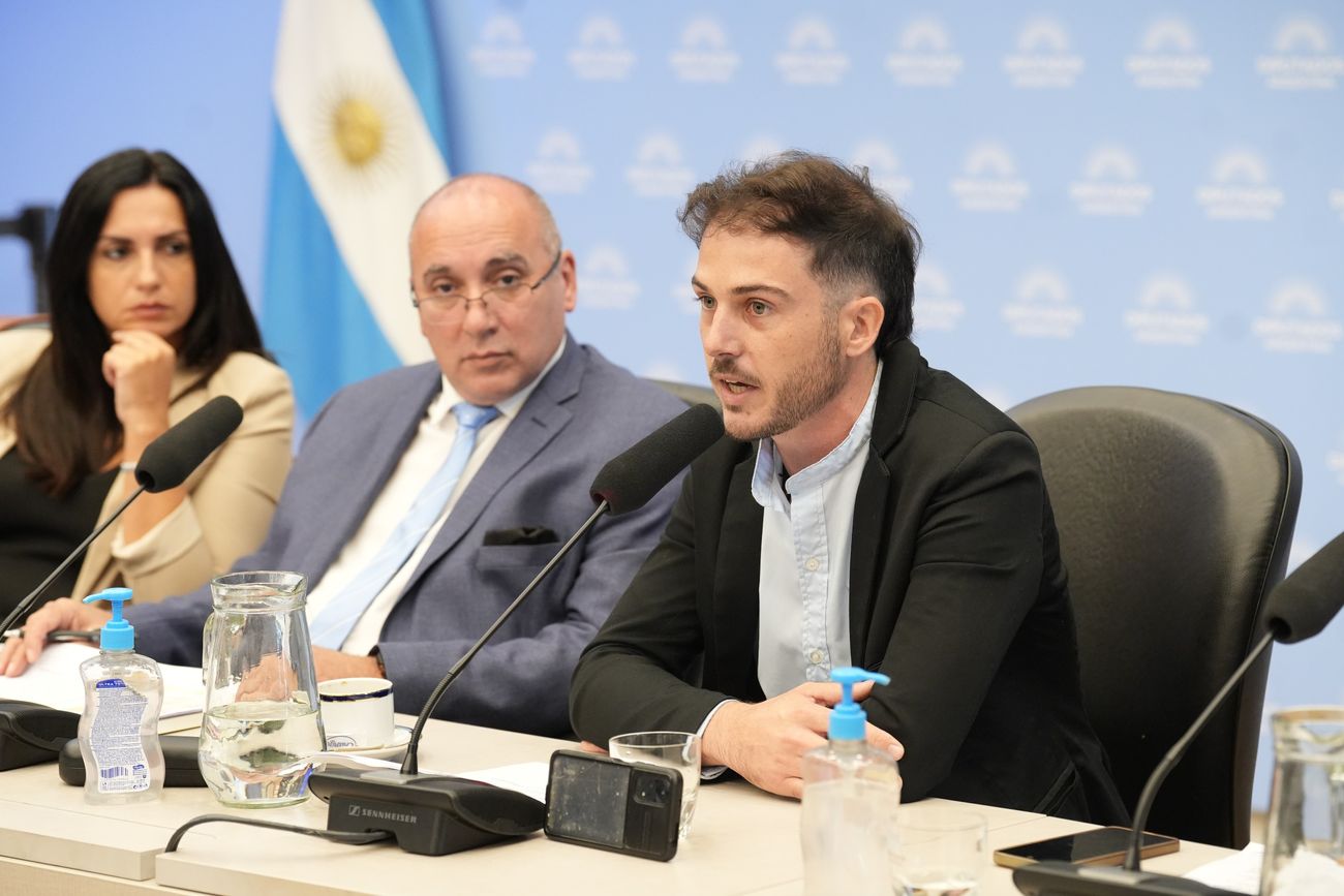 Emiliano Depetris, presidente de la asociación Acción Ambiental, de Córdoba (Foto: HCDN)