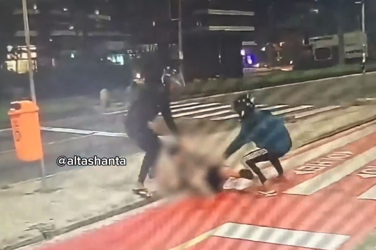 Motochorros golpearon y dejaron inconsciente a un turista argentino en Río de Janeiro