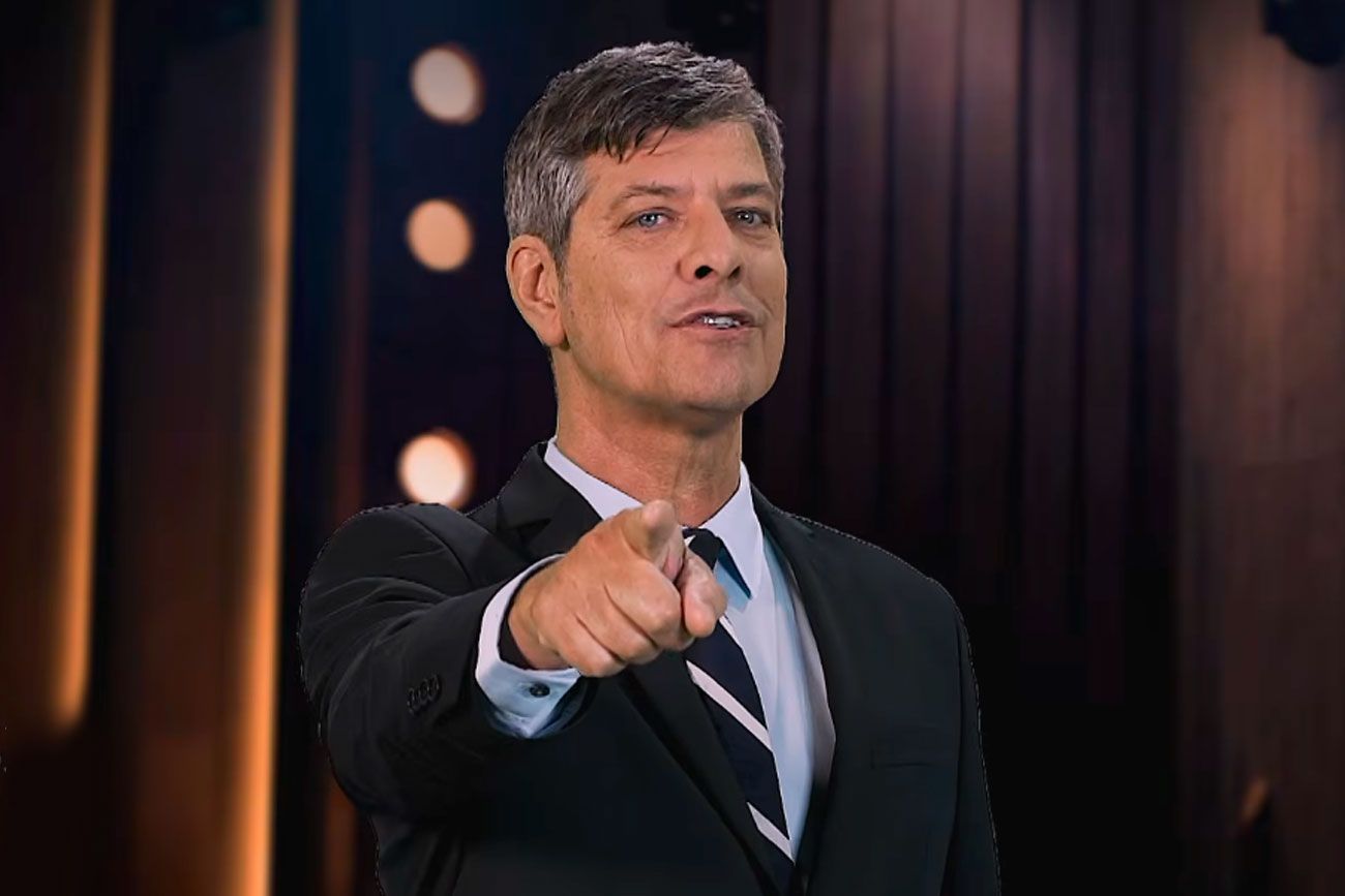 Mario Pergolini. Foto: captura pantalla.