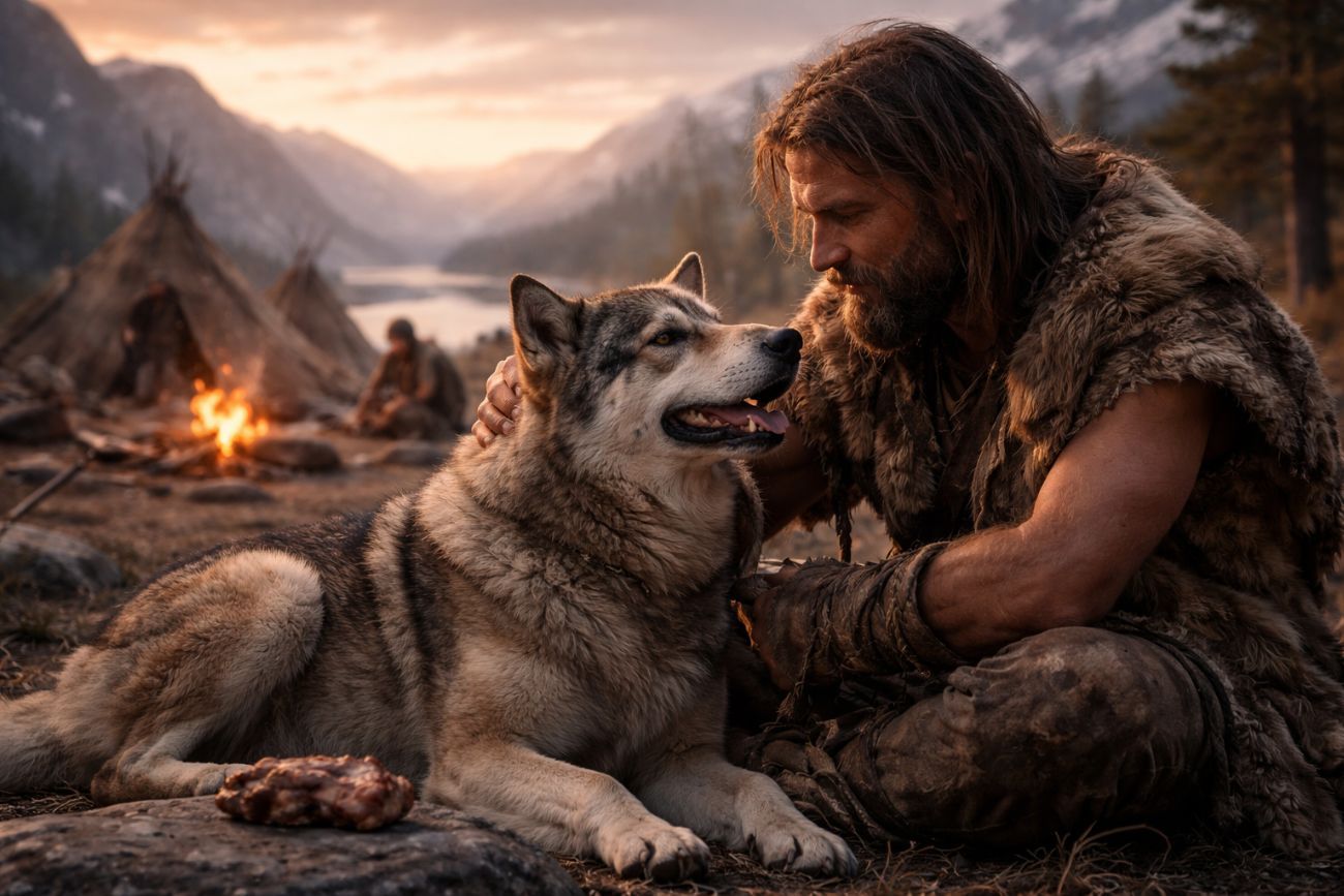 Un nuevo estudio revela que los perros ya convivían con los humanos hace más de 15 mil años.