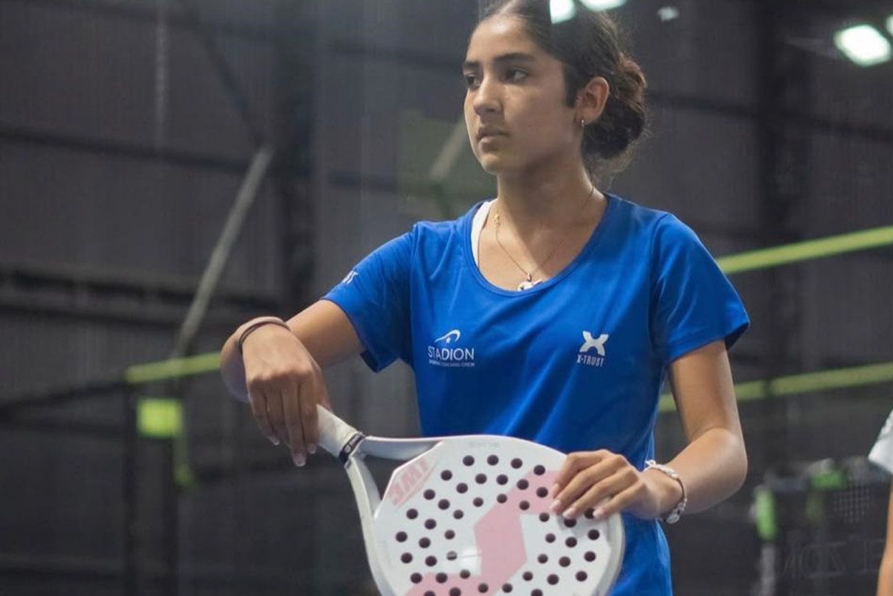 Con 13 años y sin achicarse: Felicitas Siage, la joya del pádel que crece en Córdoba y prepara su debut en el circuito profesional.