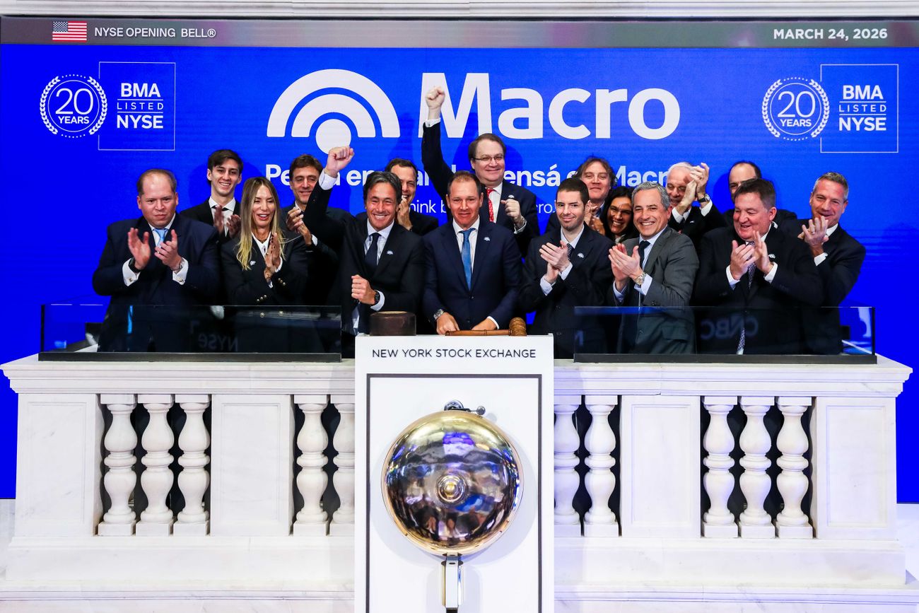 Banco Macro celebra 20 años en la Bolsa de Nueva York