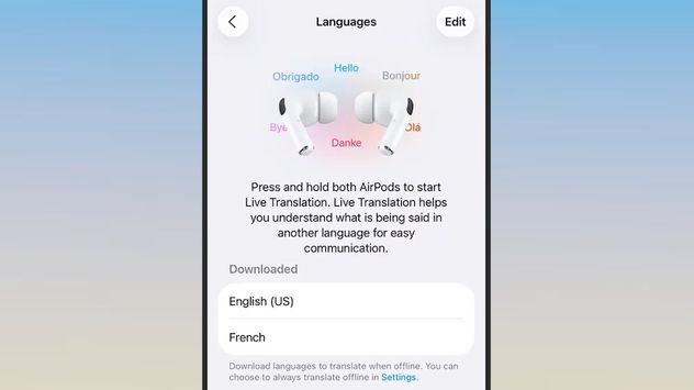 Cómo usar los AirPods como traductor en tiempo real paso a paso.
