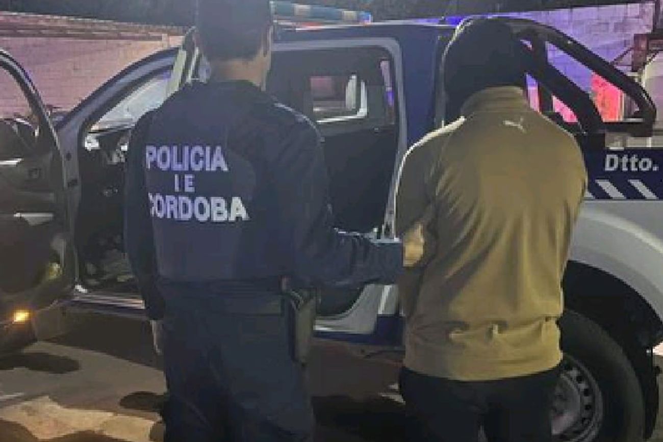 El joven que se autoentregó a la Policía en Hernando. 