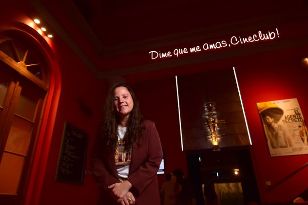 Gloria Kreiman, directora del Cineclub Municipal Hugo del Carril.