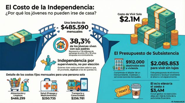 El costo de la independencia.