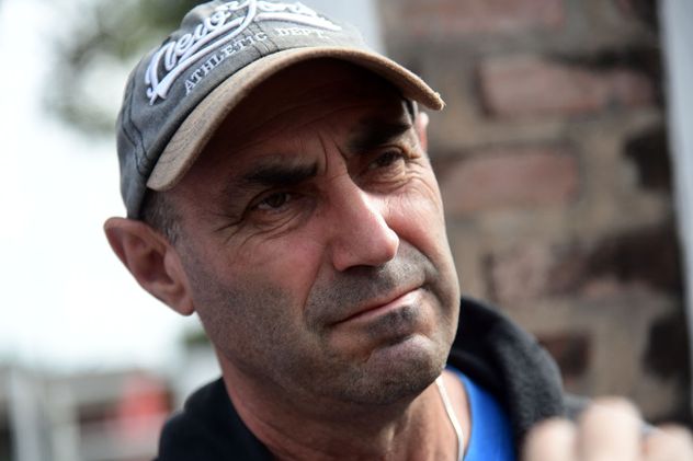 Sergio Quintana, entrenador de caballos.