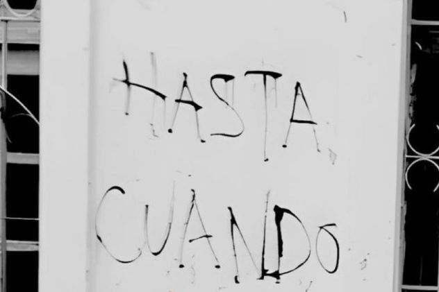 Cuba: condenaron a siete años de prisión a un hombre de 33 años por pintadas contra el régimen.