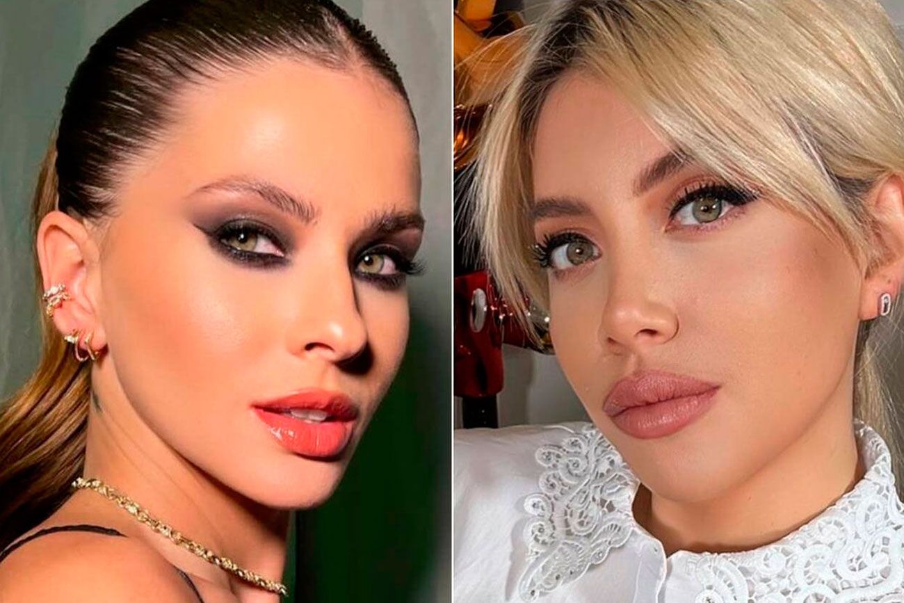 La China vs. Wanda Nara. Foto: web.
