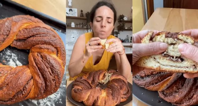 Paso a paso: cómo hacer la receta de rosca de Pascua de Paulina Cocina.