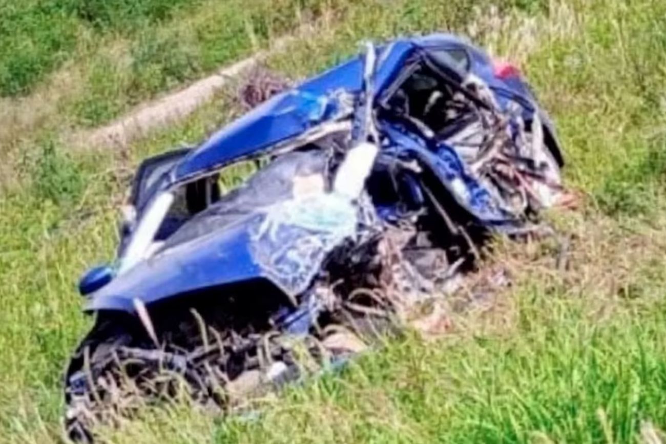 Santiago del Estero: una reconocida familia de Icaño murió en un choque frontal en la ruta 34