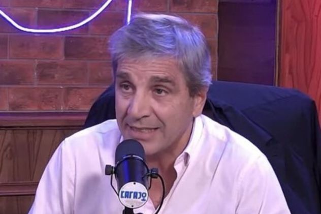 El ministro de Economía, Luis Caputo.