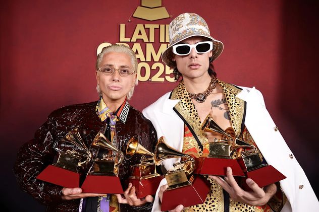 Ca7riel & Paco Amoroso, grandes figuras en los Latin Grammy 2025 (Gentileza Latin Grammy)