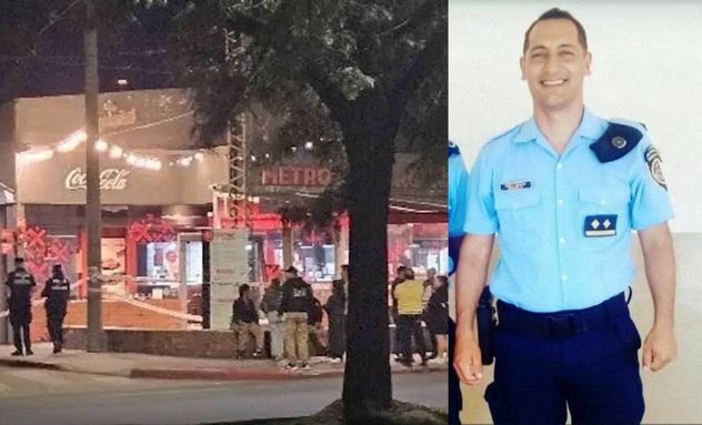 El parte médico del policía Brandán, baleado en una disputa entre naranjitas en Córdoba. 