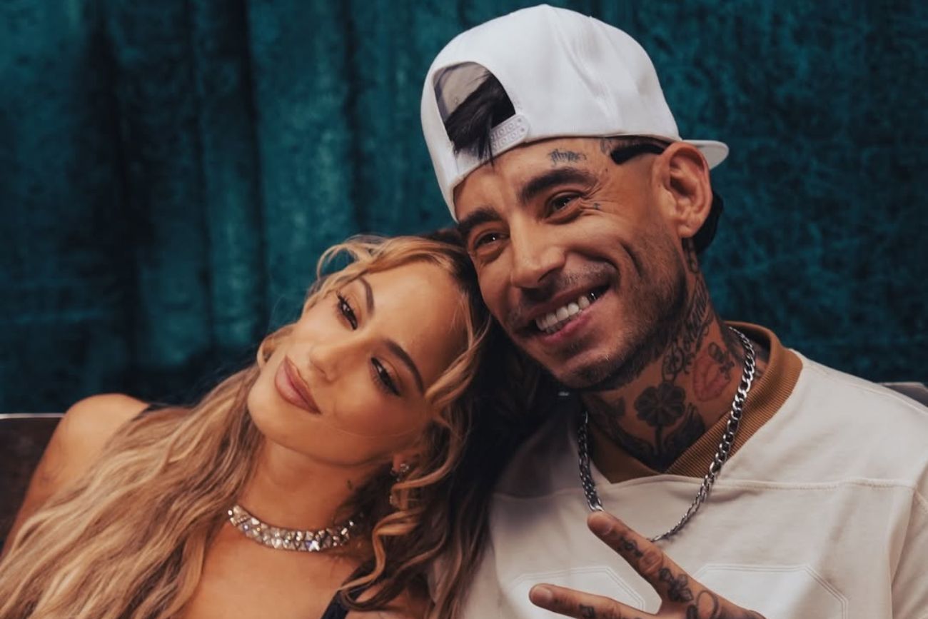 Tini Stoessel y Ulises Bueno para el videoclip de Dos amantes.