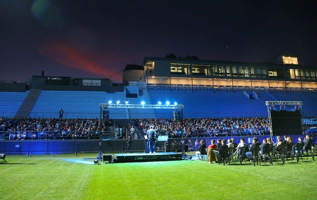 Asamblea de Belgrano en el Gigante.