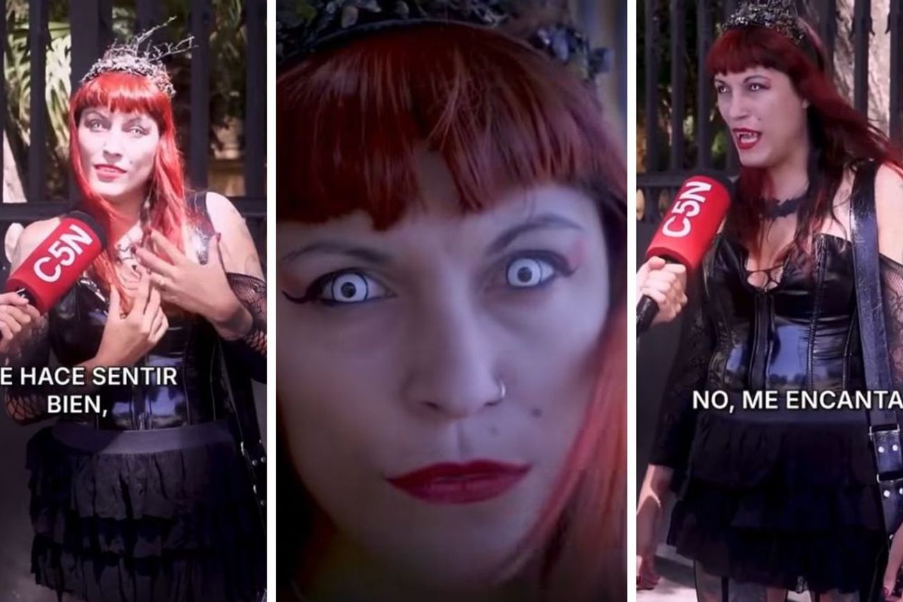 Una mujer se hizo viral al contar en qué consiste la corriente del "vampirismo" que deja atrás a los Therians.