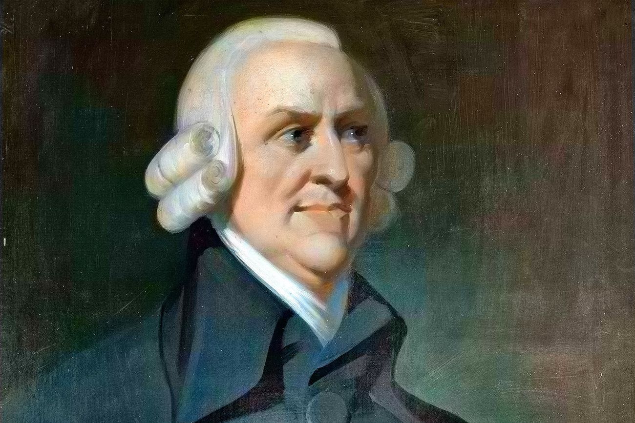 Adam Smith, economista y filósofo escocés.