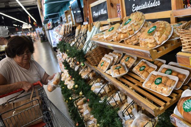 Los supermercados registraron una marcada baja en las ventas, debido a la caída del consumo.