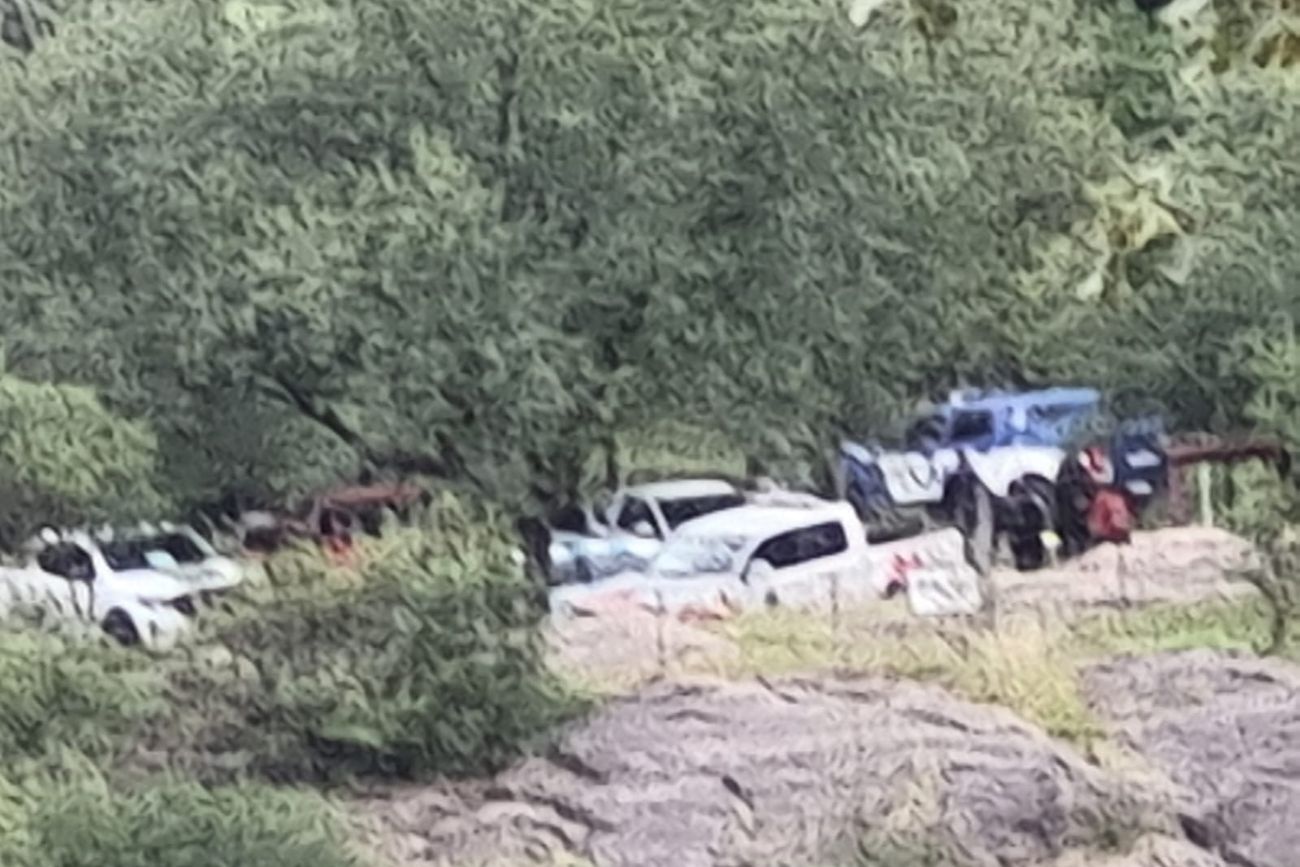 El lugar donde hallaron muerto a José Allende en el balneario Los Elefantes, de Villa Cura Brochero. . (Miguel Ortiz/ La Voz)