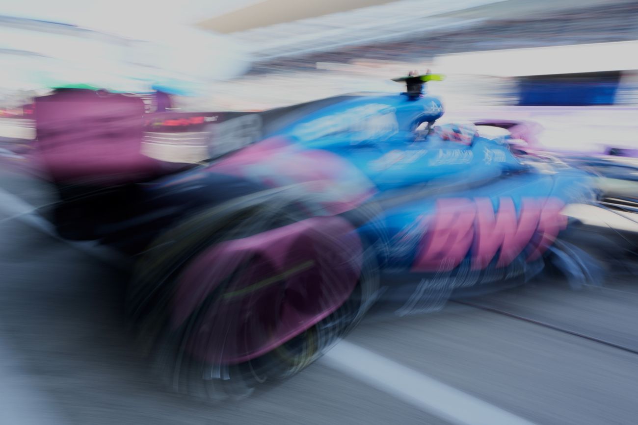 Franco Colapinto en Suzuka por el GP de Japón.