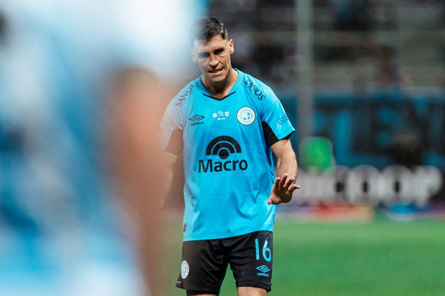 Belgrano en su partido de Copa Argentina.