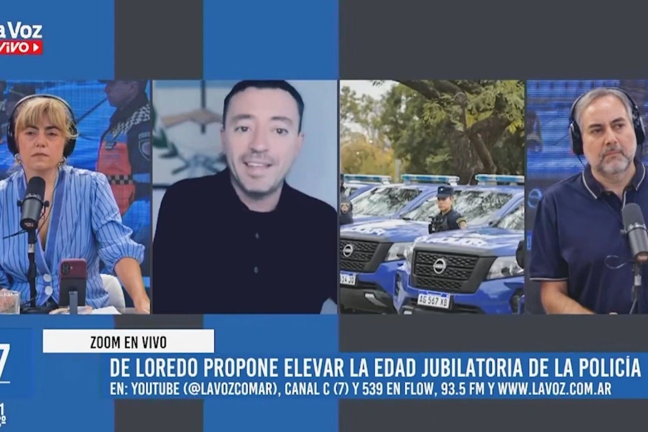 Rodrigo de Loredo y su propuesta de elevar la edad jubilatoria de los policías de Córdoba. 