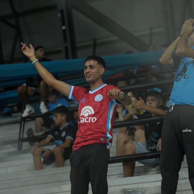 Hinchas de Belgrano en Copa Argentina.
