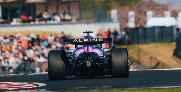 Colapinto en el GP de Japón.