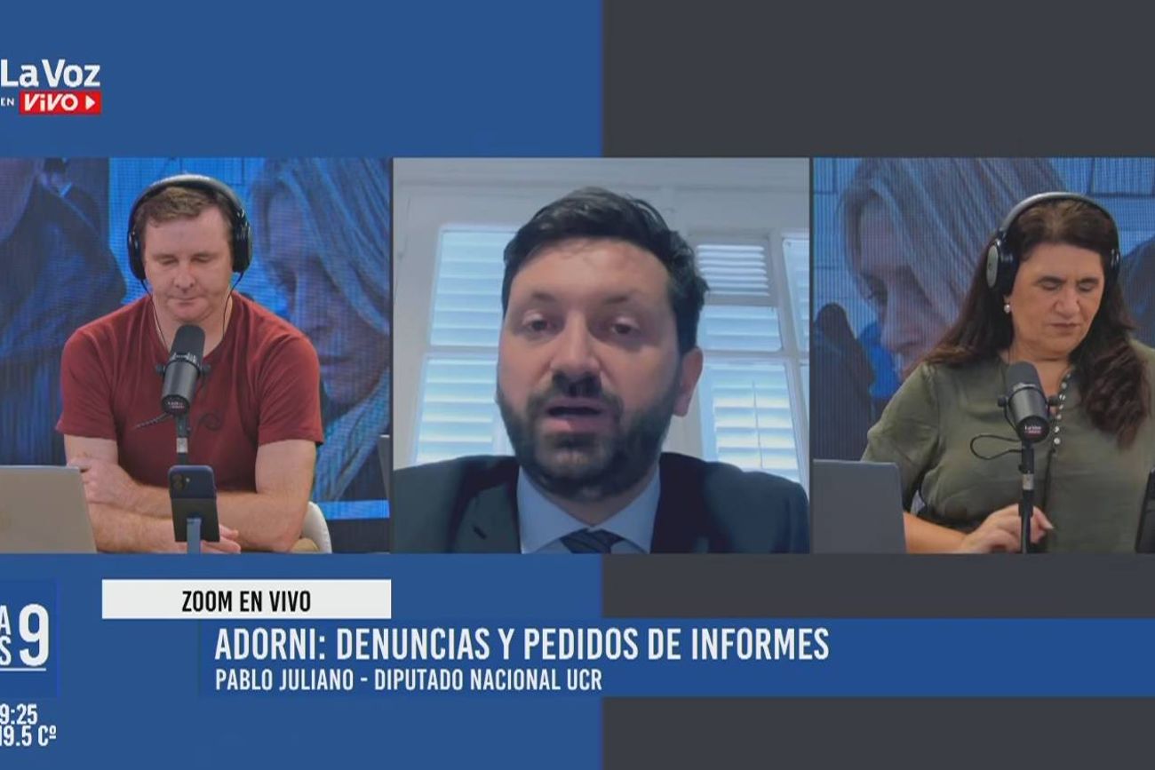 Pablo Juliano de la UCR sobre el caso Manuel Adorni.