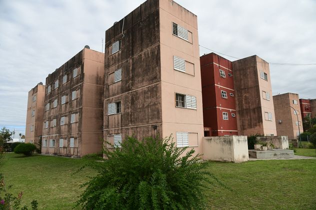 El deterioro de las viviendas es evidente. (Ramiro Pereyra / La Voz)