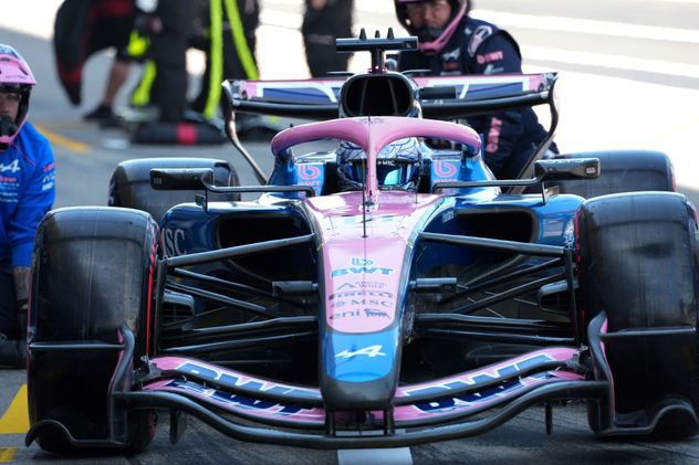 Franco Colapinto, piloto de Alpine, en el GP de Japón 2026.