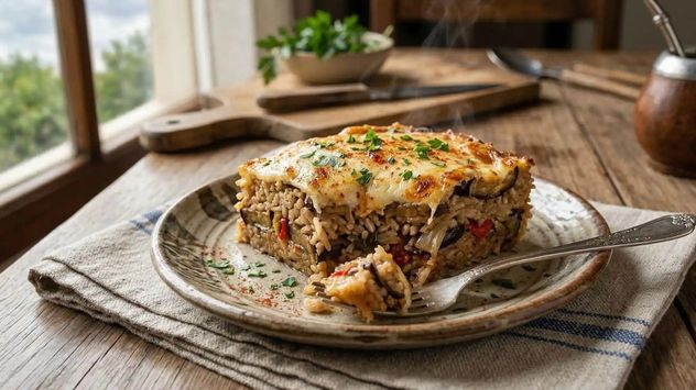 Receta de fin de mes: cómo preparar pastel de arroz y zapallitos en minutos.