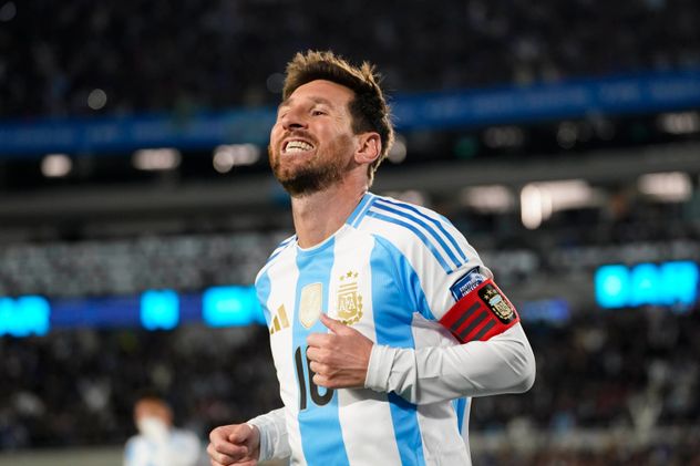 ARCHIVO | Lionel Messi en el último partido de local por Eliminatorias.