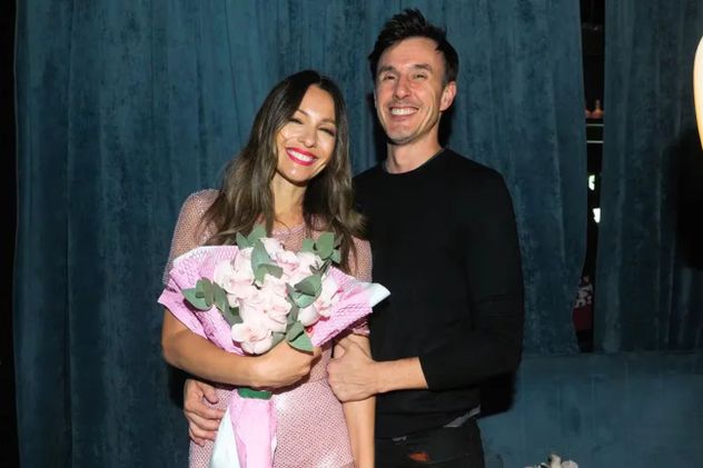 Pampita junto a Roberto García Moritán cuando aún eran pareja.