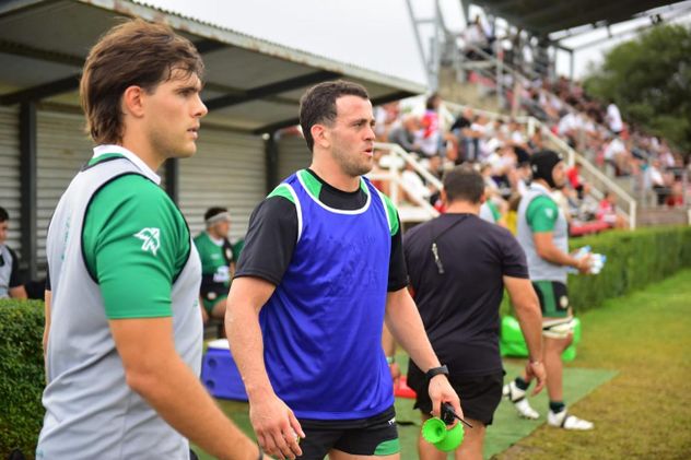 Emiliano Boffelli, jugador de Los Pumas, en el encuentro entre Jockey Club y Duendes.